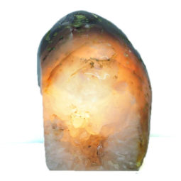 Natural Brazilian River Agate Crystal Lamp J1531 | Himalayan Salt Factory