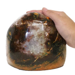Natural Brazilian River Agate Crystal Lamp J1550 | Himalayan Salt Factory