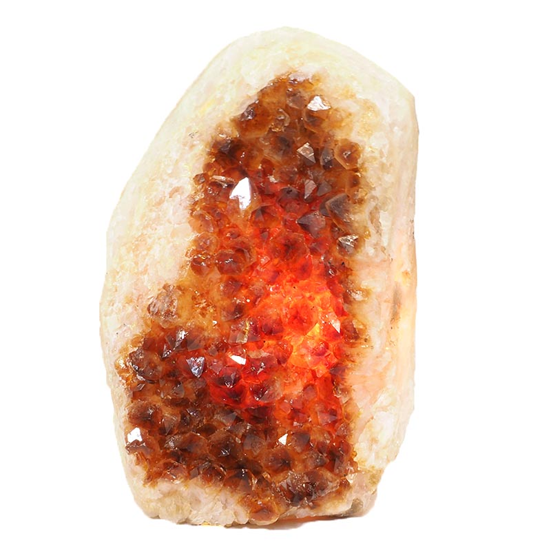 4.4kg Natural Citrine Crystal Lamp DS496 4 Natural Citrine Crystal Lamp DS496 | Himalayan Salt Factory