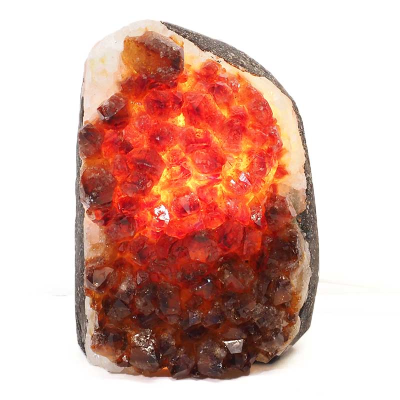 1.9kg Natural Citrine Crystal Lamp DS501 4 Natural Citrine Crystal Lamp DS501 | Himalayan Salt Factory