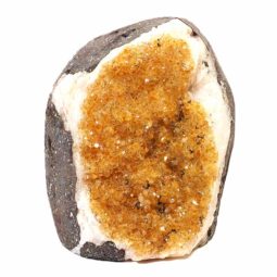 Natural Citrine Crystal Lamp DS504 | Himalayan Salt Factory