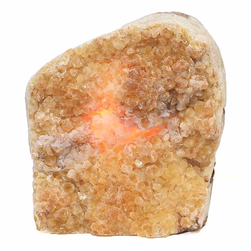 1.99kg Natural Citrine Crystal Lamp DS505 4 Natural Citrine Crystal Lamp DS505 | Himalayan Salt Factory