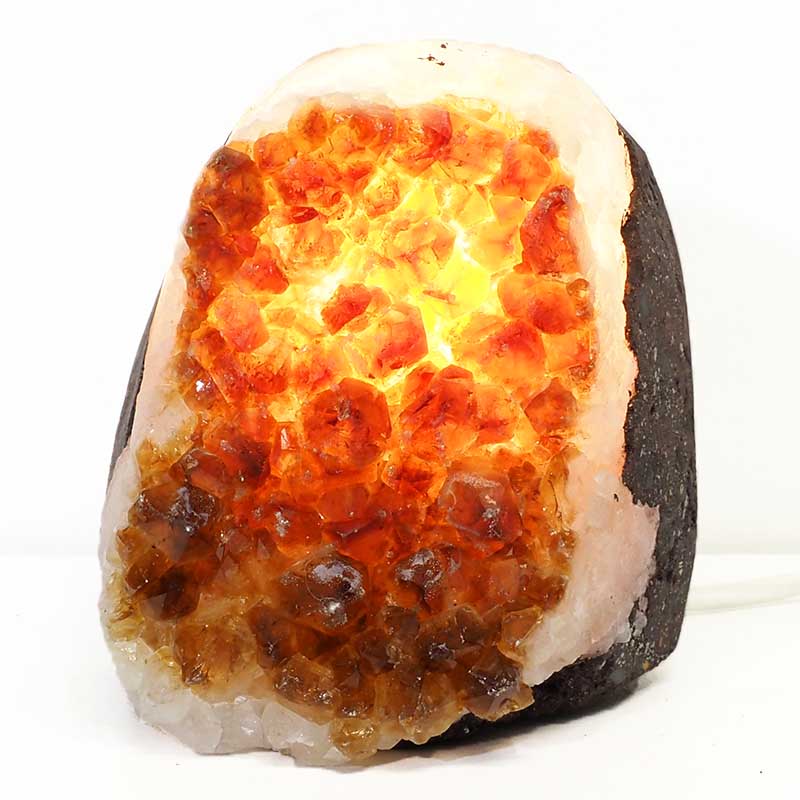 2.21kg Natural Citrine Crystal Lamp DS507 4 Natural Citrine Crystal Lamp DS507 | Himalayan Salt Factory