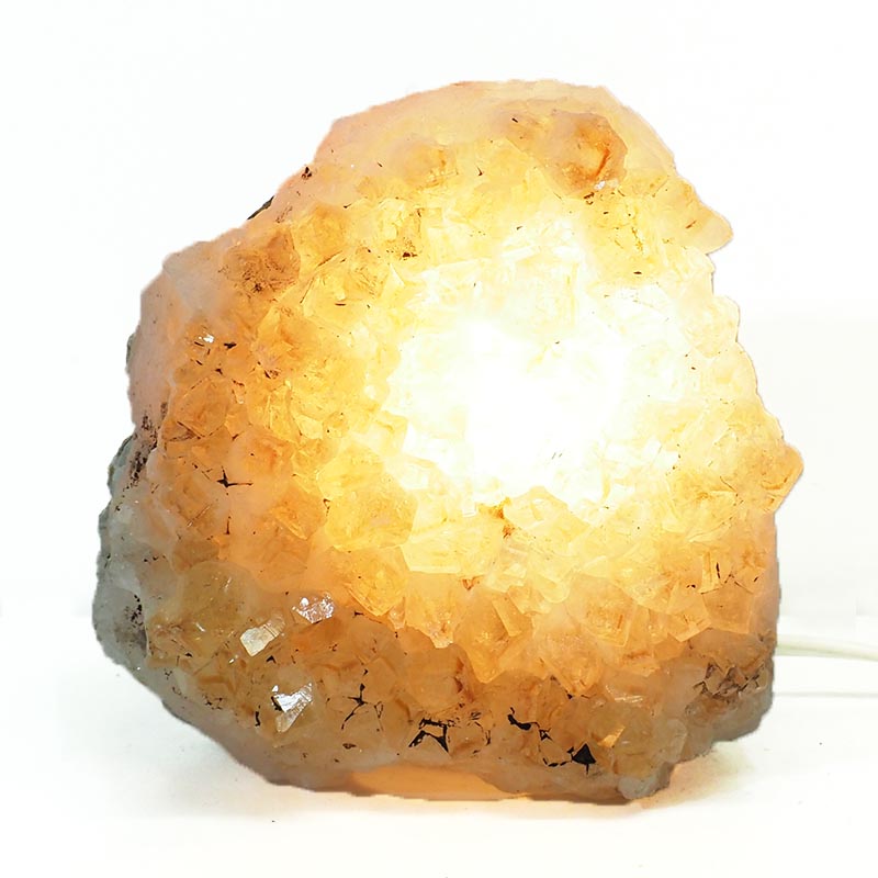 2.15kg Natural Citrine Crystal Lamp DS509 4 Natural Citrine Crystal Lamp DS509 | Himalayan Salt Factory
