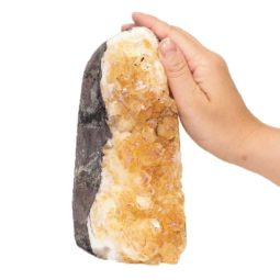 2.2kg Natural Citrine Crystal Lamp DS510 7 Natural Citrine Crystal Lamp DS510 | Himalayan Salt Factory