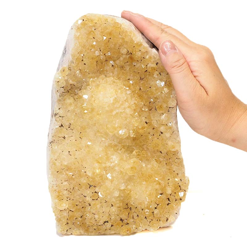 3.3kg Natural Citrine Crystal Lamp DS515 5 Natural Citrine Crystal Lamp DS515 | Himalayan Salt Factory