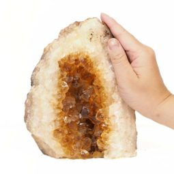 2.43kg Natural Citrine Crystal Lamp DS523 7 Natural Citrine Crystal Lamp DS523 | Himalayan Salt Factory