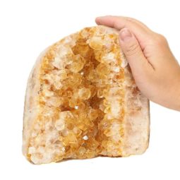 2.61kg Natural Citrine Crystal Lamp DS525 7 Natural Citrine Crystal Lamp DS525 | Himalayan Salt Factory