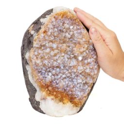 3.70kg Natural Citrine Crystal Lamp DS526 7 Natural Citrine Crystal Lamp DS526 | Himalayan Salt Factory