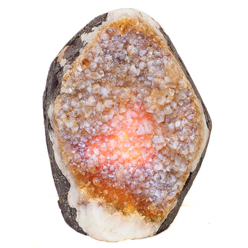 3.70kg Natural Citrine Crystal Lamp DS526 4 Natural Citrine Crystal Lamp DS526 | Himalayan Salt Factory