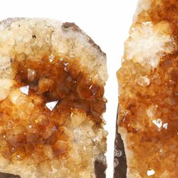 1.81kg Citrine Crystal Geode Specimen Set 2 Pieces DS530 7 Natural Citrine Geode Specimen Set 2 Pieces DS530 | Himalayan Salt Factory