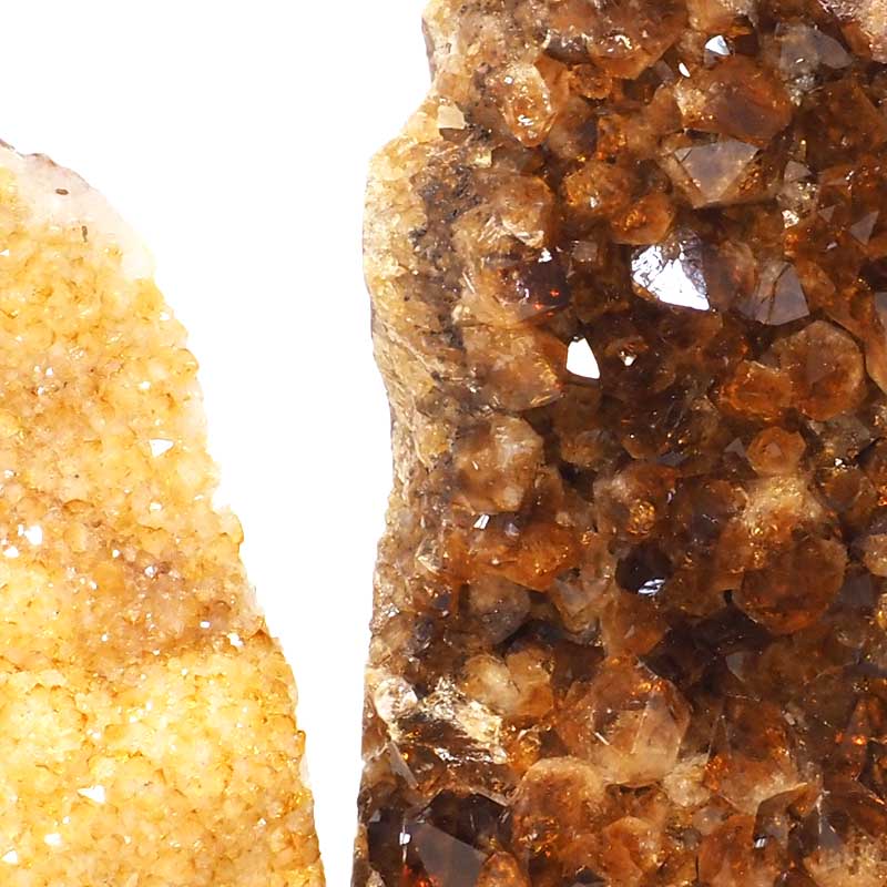 1.69kg Citrine Crystal Geode Specimen Set 2 Pieces S693 5 Natural Citrine Geode Specimen Set 2 Pieces S693 | Himalayan Salt Factory