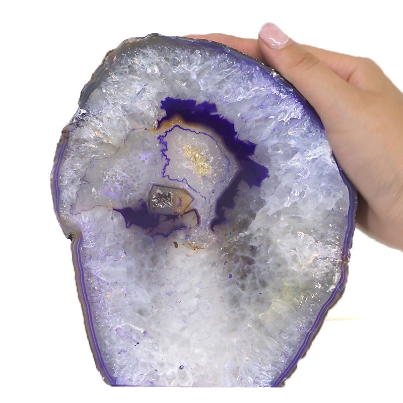 1.99kg Agate Crystal Lamp J1716 5 Agate Crystal Lamp J1716 | Himalayan Salt Factory