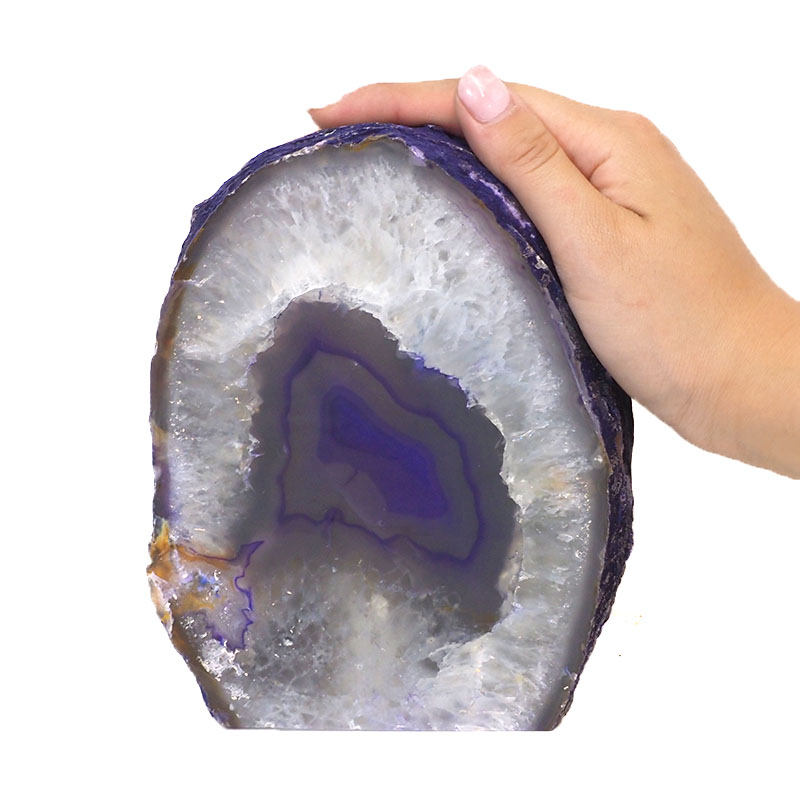 2.39kg Agate Crystal Lamp J1717 5 Agate Crystal Lamp J1717 | Himalayan salt Factory