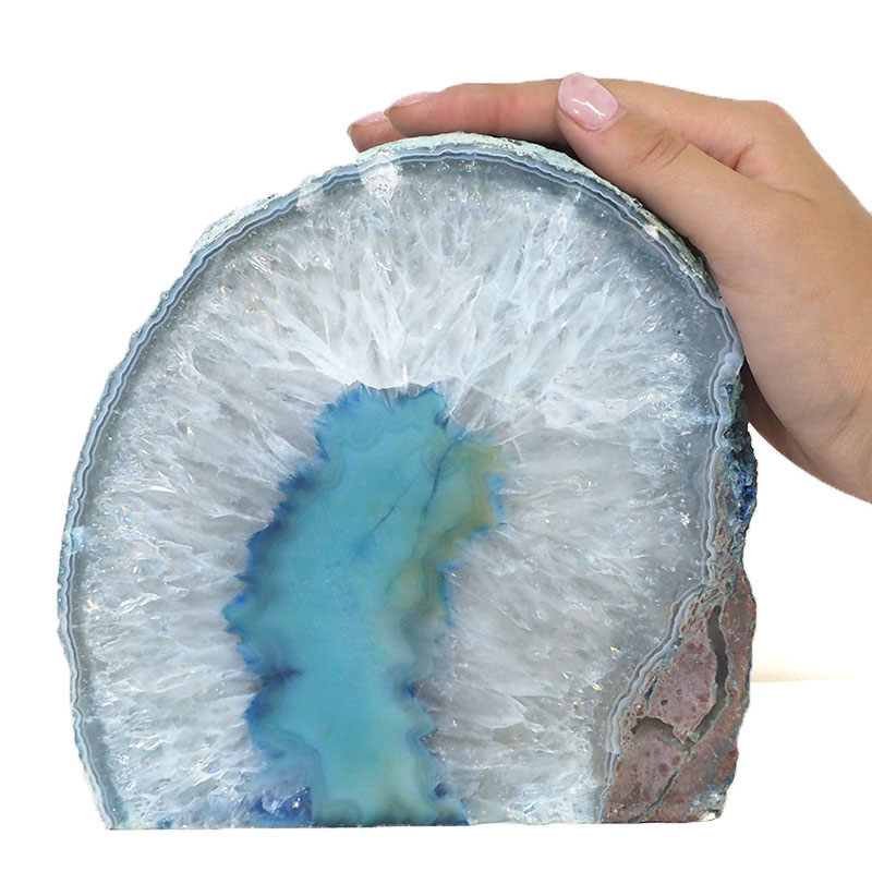 3.33kg Agate Crystal Lamp J1722 5 Agate Crystal Lamp J1722 | Himalayan Salt Factory