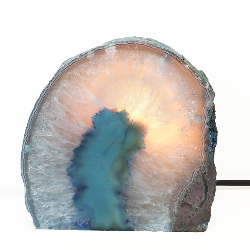 3.33kg Agate Crystal Lamp J1722 4 Agate Crystal Lamp J1722 | Himalayan Salt Factory