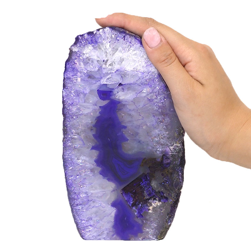 1.23kg Agate Crystal Lamp J1724 5 Agate Crystal Lamp J1724 | Himalayan Salt Factory