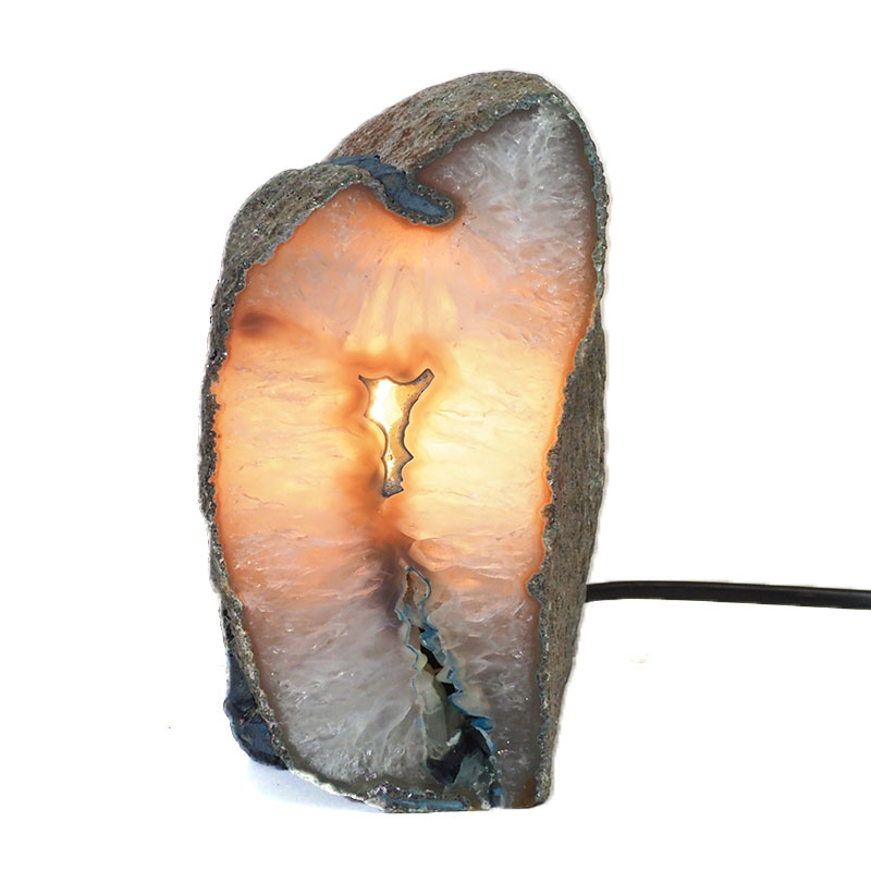 2.39kg Agate Crystal Lamp J1727 4 Agate Crystal Lamp J1727 | Himalayan Salt Factory