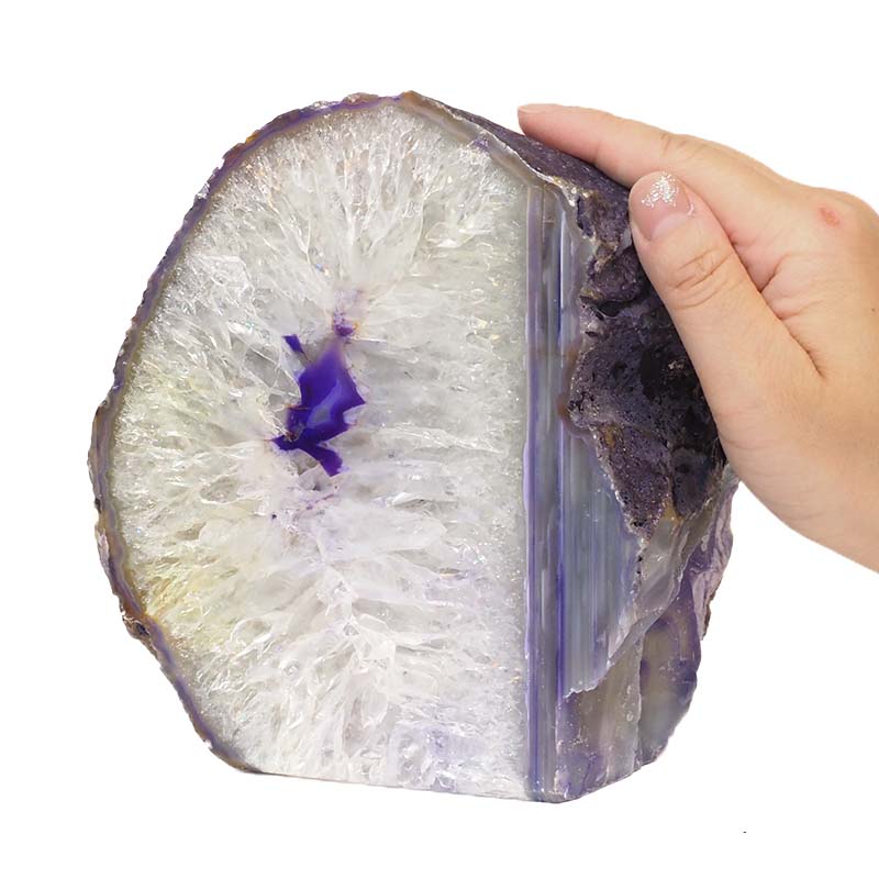 2.26kg Agate Crystal Lamp S854 5 Agate Crystal Lamp S854 | Himalayan Salt Factory