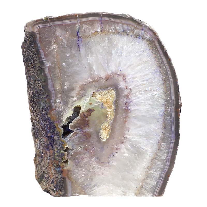 2.63kg Purple Agate Crystal Lamp S859 3 Agate Crystal Lamp S859 | Himalayan Salt Factory