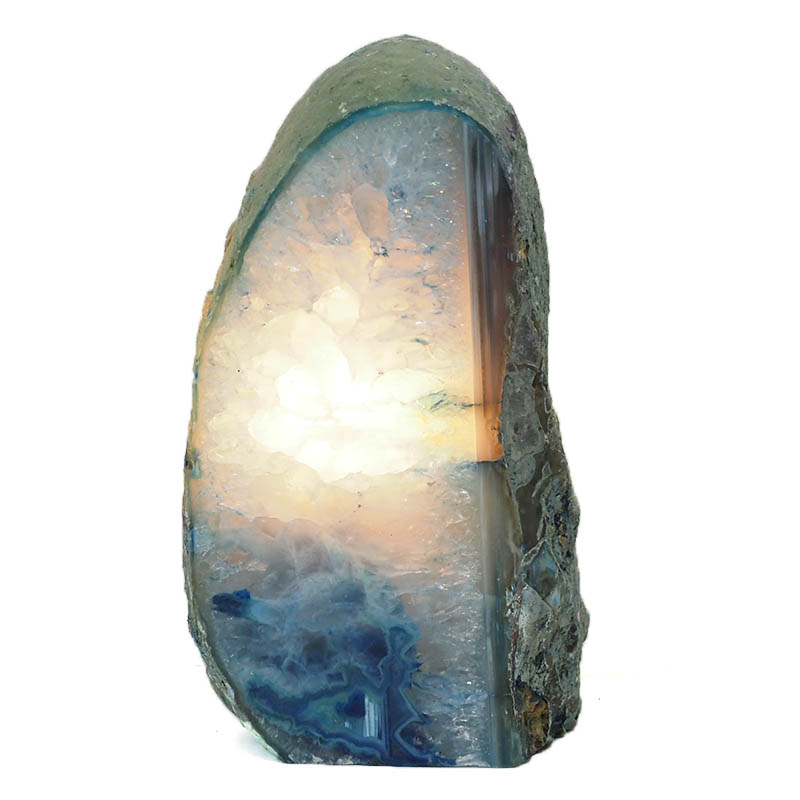 2.61kg Agate Crystal Lamp S871 4 Agate Crystal Lamp S871 | Himalayan Salt Factory