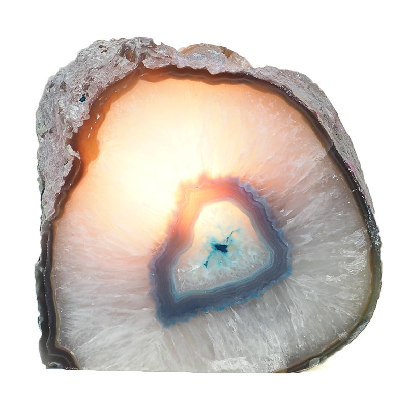 4.29kg Agate Crystal Lamp S875 4 Agate Crystal Lamp S875 | Himalayan Salt Factory