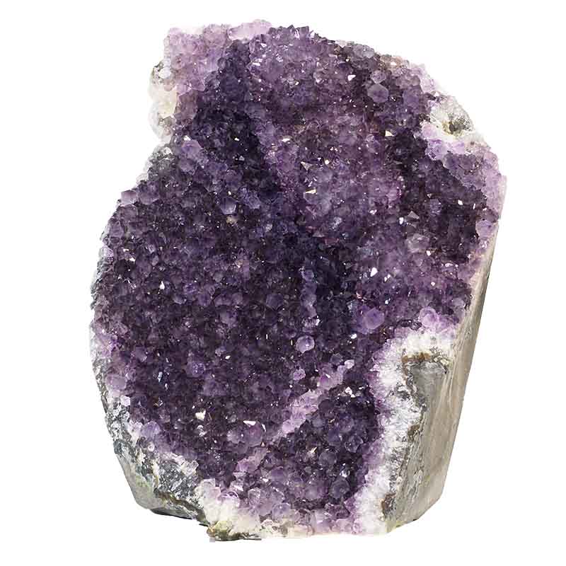 3.14kg Amethyst Crystal Geode Specimen P385 3 Amethyst Crystal Geode Specimen P385 | Himalayan Salt Factory