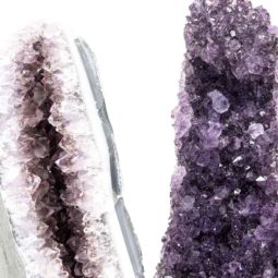 1.2kg Amethyst Crystal Geode Specimen Set 3 Pieces P111 7 Amethyst Crystal Geode Specimen Set 2 Pieces P111 | Himalayan Salt Factory