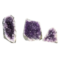 Amethyst Crystal Geode Specimen Set 2 Pieces P112 | Himalayan Salt Factory