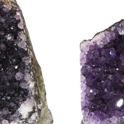 1.11kg Amethyst Crystal Geode Specimen Set 3 Pieces P115 7 Amethyst Crystal Geode Specimen Set 2 Pieces P115 | Himalayan Salt Factory