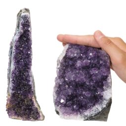 1.68kg Amethyst Crystal Geode Specimen Set 2 Pieces P127 7 Amethyst Crystal Geode Specimen Set 2 Pieces P127 | Himalayan Salt Factory