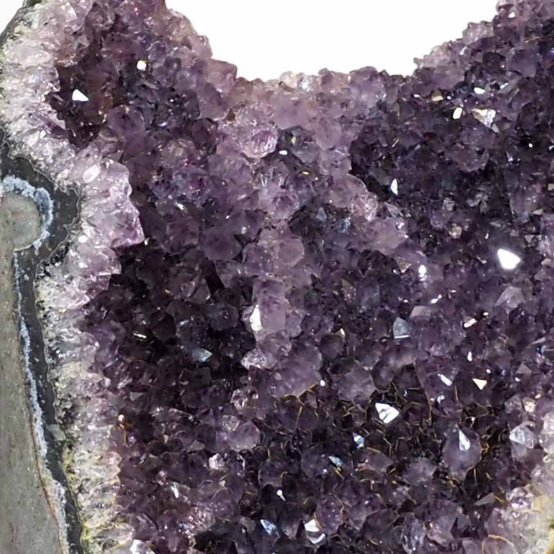 1.44kg Amethyst Crystal Geode Specimen Set 2 Pieces P132 5 Amethyst Crystal Geode Specimen Set 2 Pieces P132 | Himalayan Salt Factory