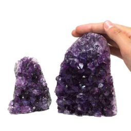 1.65kg Amethyst Crystal Geode Specimen Set 2 Pieces P200 7 Amethyst Crystal Geode Specimen Set 3 Pieces P200 | Himalayan Salt Factory