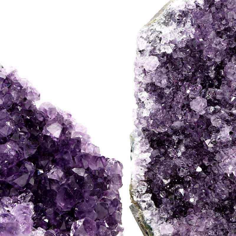 1.57kg Amethyst Crystal Geode Specimen Set 2 Pieces P29 5 Amethyst Crystal Geode Specimen Set 2 Pieces P29 | Himalayan Salt Factory