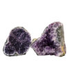 1.81kg Amethyst Crystal Geode Specimen Set 2 Pieces P359 2 Amethyst Crystal Geode Specimen Set 2 Pieces P359 | Himalayan Salt Factory