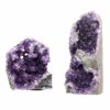 1.97kg Amethyst Crystal Geode Specimen Set 2 Pieces P38 2 Amethyst Crystal Geode Specimen Set 2 Pieces P38 | Himalayan Salt Factory