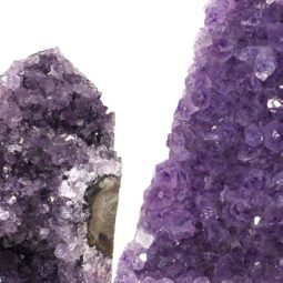 1.97kg Amethyst Crystal Geode Specimen Set 2 Pieces P382 7 Amethyst Crystal Geode Specimen Set 2 Pieces P382 | Himalayan Salt Factory