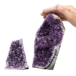 1.89kg Amethyst Crystal Geode Specimen Set 2 Pieces P46 7 Amethyst Crystal Geode Specimen Set 2 Pieces P46 | Himalayan Salt Factory