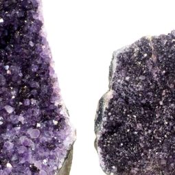 1.66kg Amethyst Crystal Geode Specimen Set 2 Pieces P52 6 Amethyst Crystal Geode Specimen Set 2 Pieces P52 | Himalayan Salt Factory
