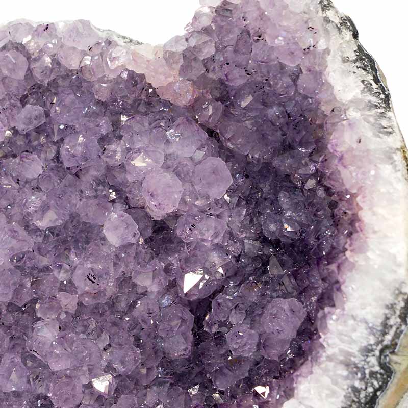 1.73kg Amethyst Crystal Geode Specimen Set 2 Pieces P59 5 Amethyst Crystal Geode Specimen Set 2 Pieces P59 | Himalayan Salt Factory