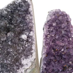 1.39kg Amethyst Crystal Geode Specimen Set 3 Pieces P66 6 Amethyst Crystal Geode Specimen Set 2 Pieces P66 | Himalayan Salt Factory