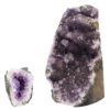 1.83kg Amethyst Crystal Geode Specimen Set 2 Pieces P76 1 Amethyst Crystal Geode Specimen Set 2 Pieces P76 | Himalayan Salt Factory