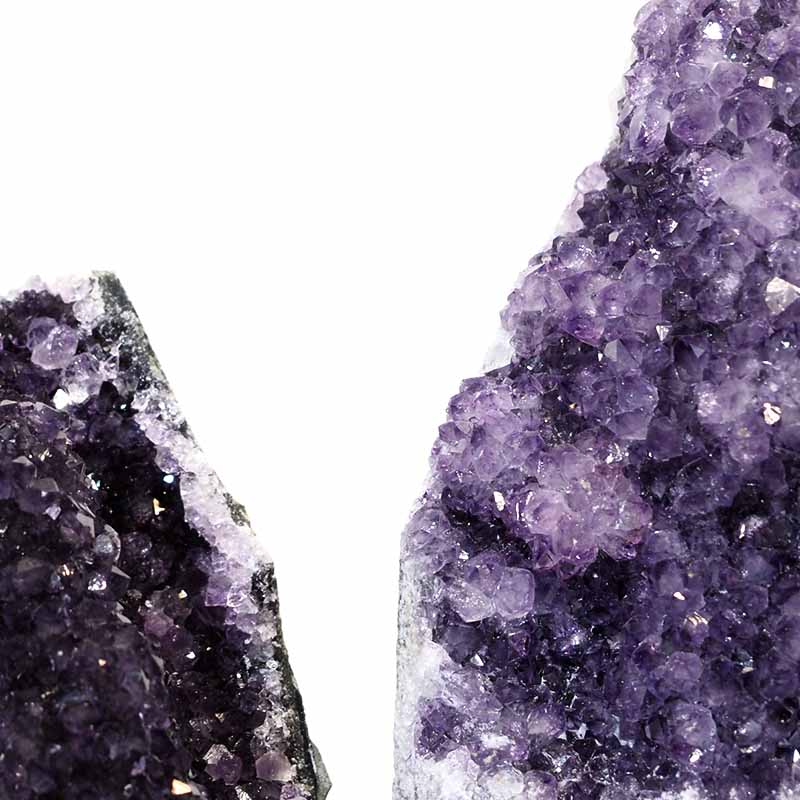 1.19kg Amethyst Crystal Geode Specimen Set 3 Pieces P83 5 Amethyst Crystal Geode Specimen Set 2 Pieces P83 | Himalayan Salt Factory