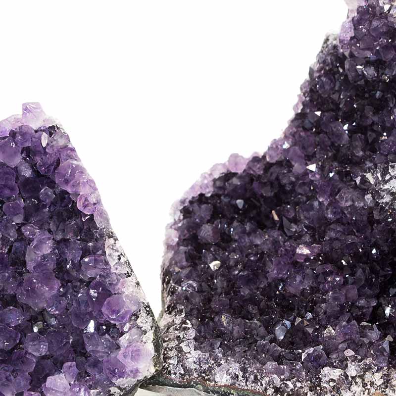 1.28kg Amethyst Crystal Geode Specimen Set 3 Pieces P99 5 Amethyst Crystal Geode Specimen Set 2 Pieces P99 | Himalayan Salt Factory