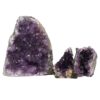 1.66kg Amethyst Crystal Geode Specimen Set 3 Pieces J1688 1 Amethyst Crystal Geode Specimen Set 3 Pieces J1688 | Himalayan Salt Factory