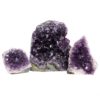 1.62kg Amethyst Crystal Geode Specimen Set 3 Pieces J1695 2 Amethyst Crystal Geode Specimen Set 3 Pieces J1695 | Himalayan Salt Factory