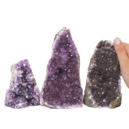 1.86kg Amethyst Crystal Geode Specimen Set 3 Pieces J1700 6 Amethyst Crystal Geode Specimen Set 3 Pieces J1700 | Himalayan Salt Factory