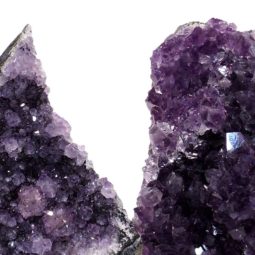 Amethyst Crystal Geode Specimen Set 3 Pieces P223 | Himalayan Salt Factory