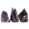 1.54kg Amethyst Crystal Geode Specimen Set 3 Pieces P227 1 Amethyst Crystal Geode Specimen Set 3 Pieces P227 | Himalayan Salt Factory