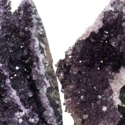 Amethyst Crystal Geode Specimen Set 3 Pieces P227 | Himalayan Salt Factory